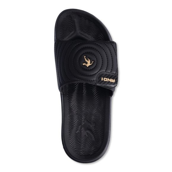 AND1 Men’s Athletic Adjustable Swirl Slide Sandals